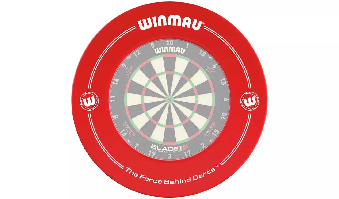 Winmau Dartboard Surrounds - Red