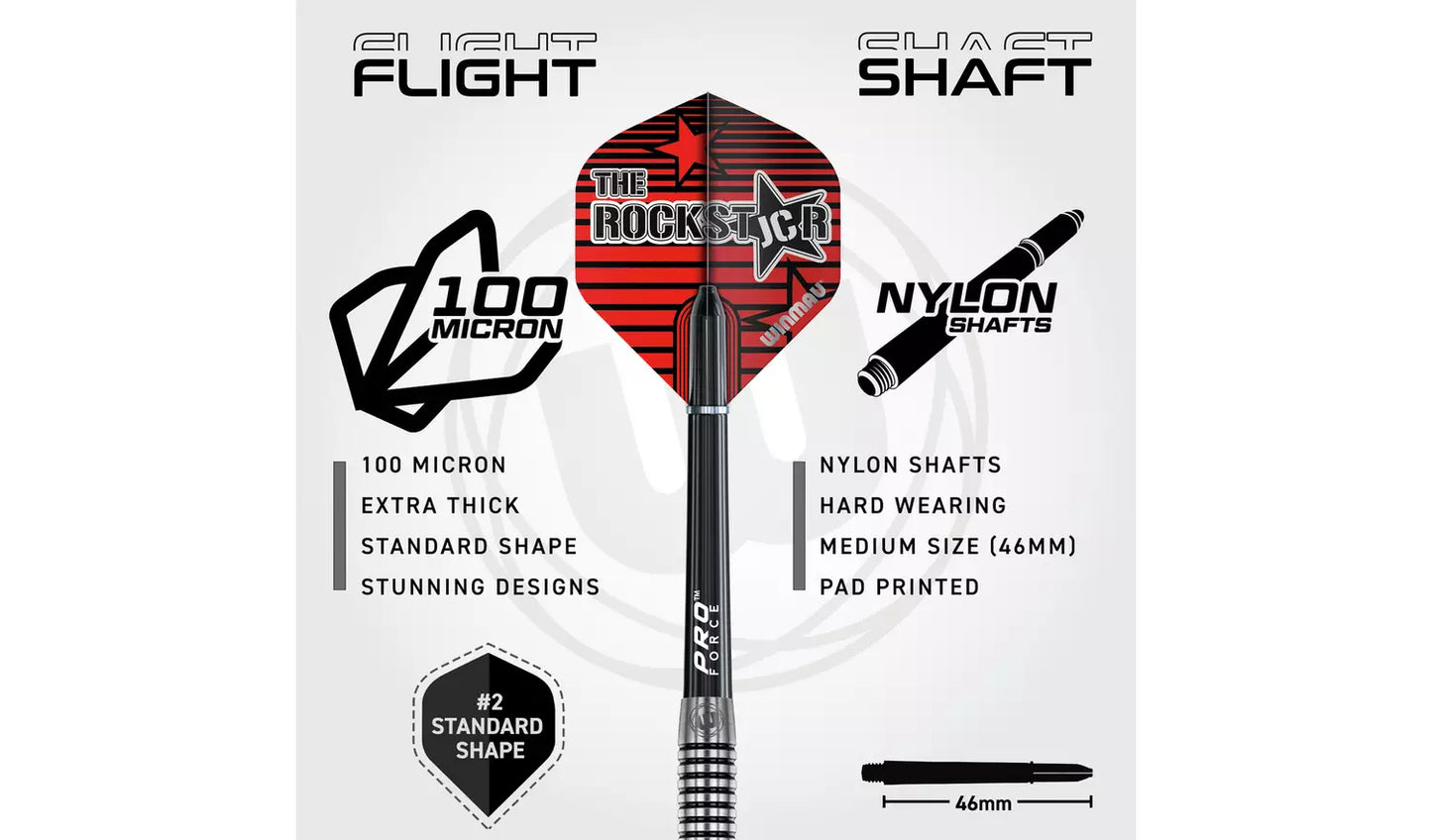 Winmau Joe Cullen 23G 85% Tungsten Darts Set