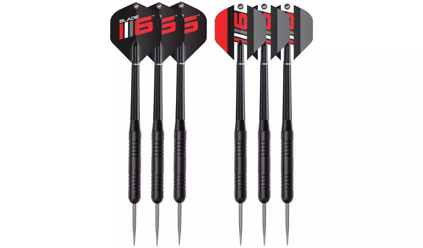 Winmau Blade 6 Professional Dartboard Surround and Darts Set