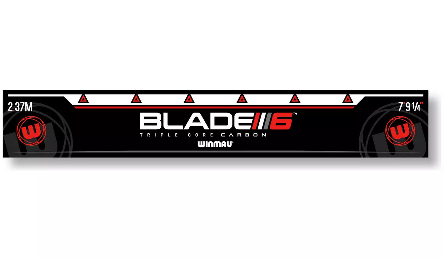 Winmau Blade 6 Professional Dartboard Surround and Darts Set