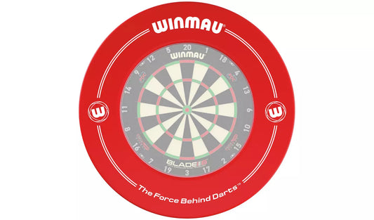 Winmau Dartboard Surrounds - Red