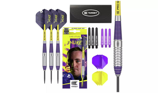 Target Luke Littler Brass 22g Darts Set