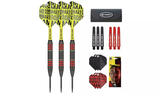 Target Dimitri Van den Bergh 22g Brass Darts Set