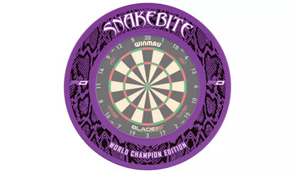 Red Dragon Peter Wright Snakebite Dartboard Surround