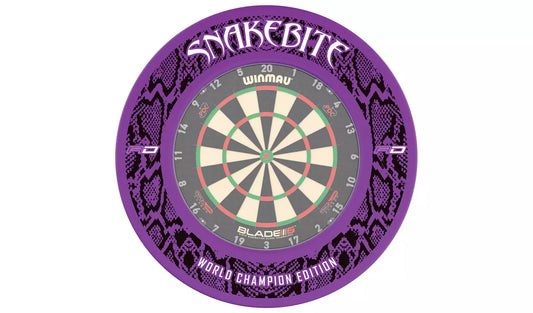 Red Dragon Peter Wright Snakebite Dartboard Surround