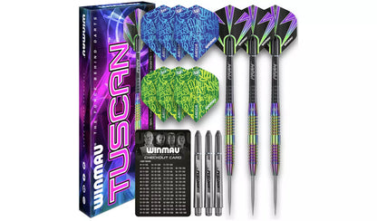 Winmau Tuscan 24g 90% Tungsten Urban Grip Darts Set