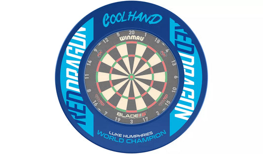 Red Dragon Luke Humphries Coolhand Dartboard Surround