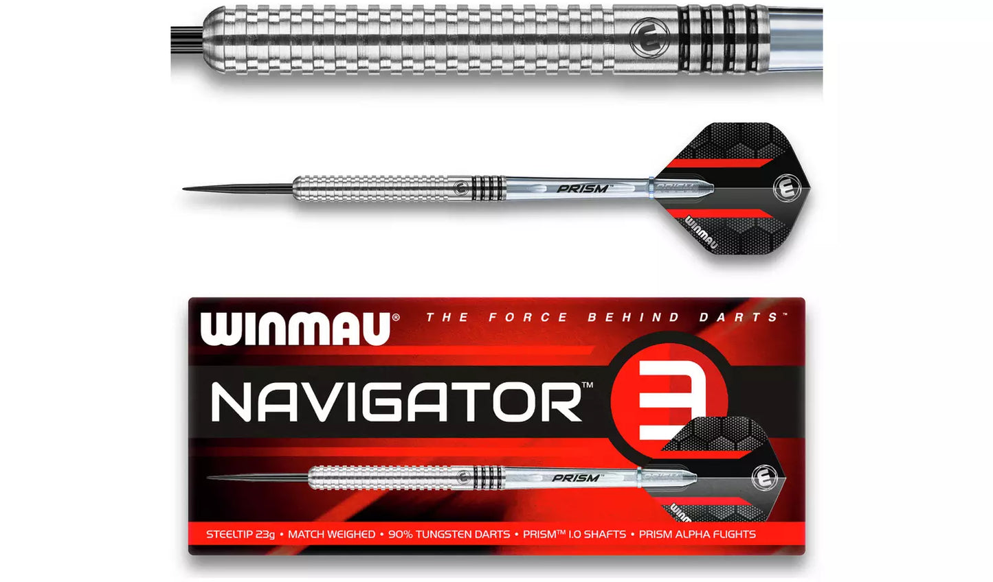 Winmau Navigator 23G 90% Tungsten Darts Set