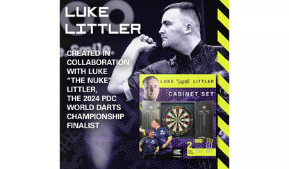 Target Luke Littler Dartboard Cabinet Set