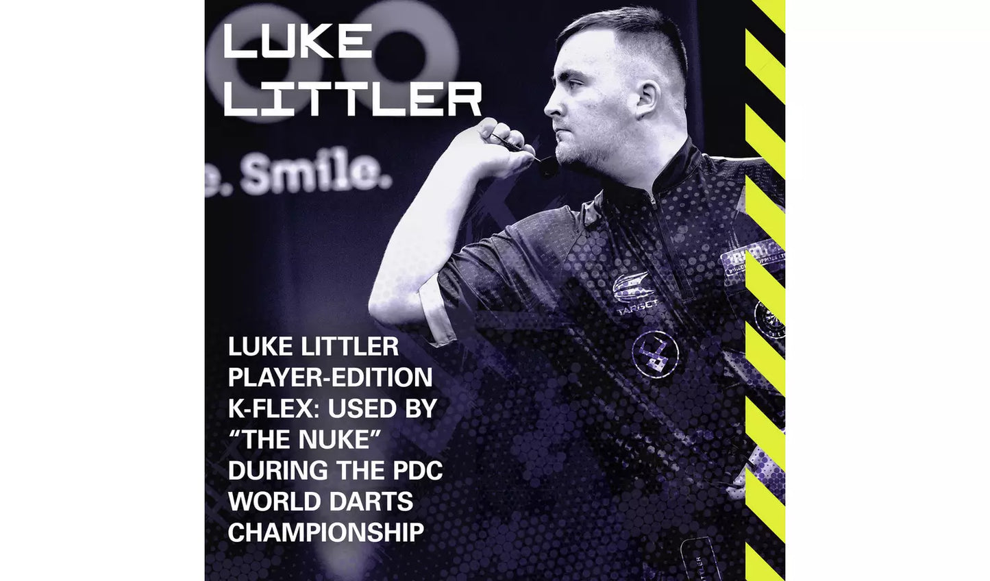 Target Luke Littler K-Flex No.6 Short Flights & Shaft System