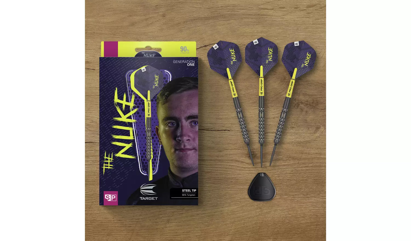 Target Luke Littler Gen 1 90% Tungsten 23g Darts Set