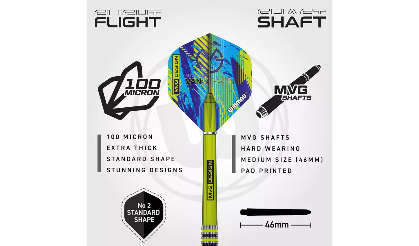 Winmau Michael van Gerwen MvG Advance 23g Tungsten Darts