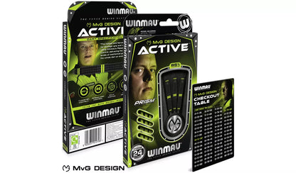 Winmau Michael van Gerwen MvG Active 24g Tungsten Darts Set