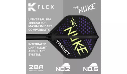 Target Luke Littler K-Flex No.2 Medium Flight & Shaft System