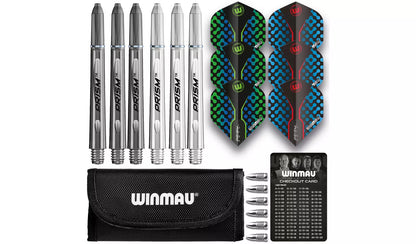 Winmau Hi-Impact 24G 95% Tungsten Darts Set and Case