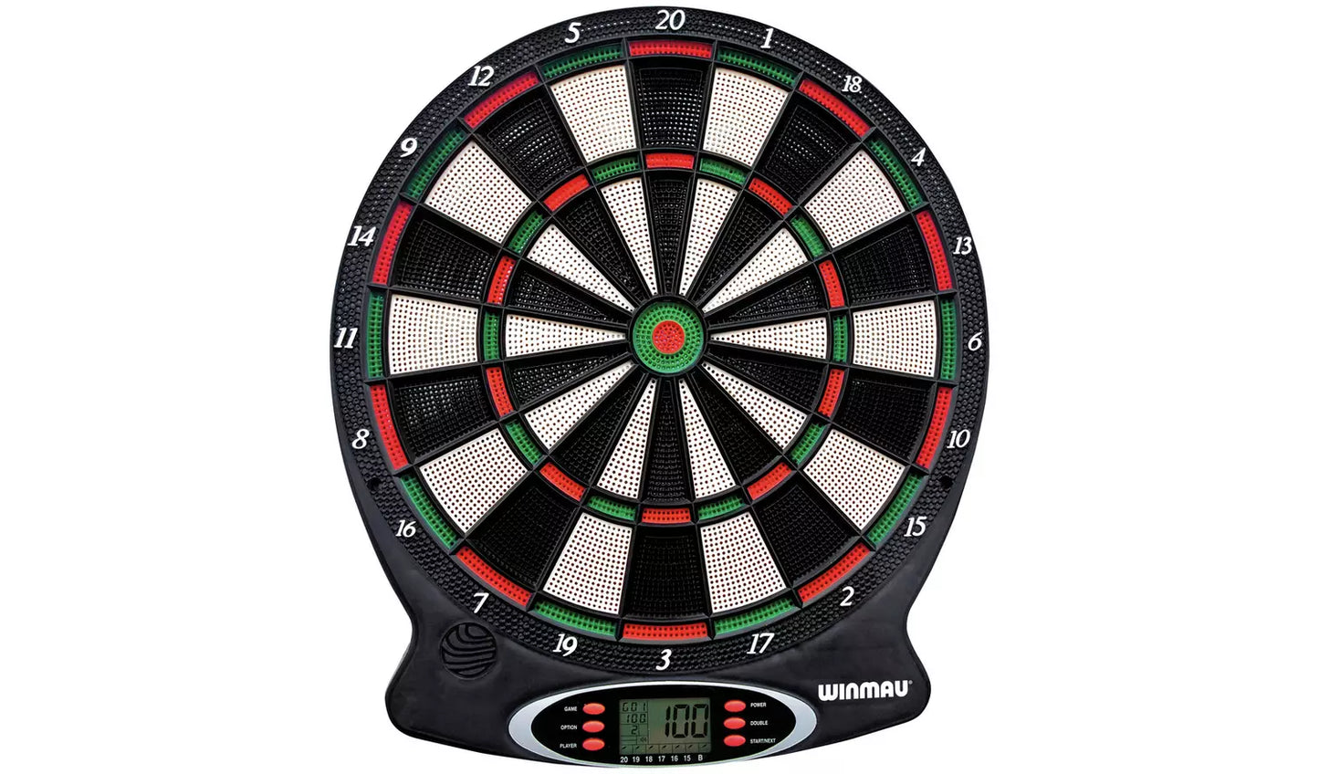 Winmau Softip Electronic Dartboard, Scorer & X2 Sets Darts