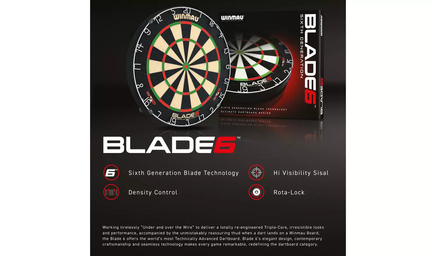 Winmau Blade 6 Professional Dartboard