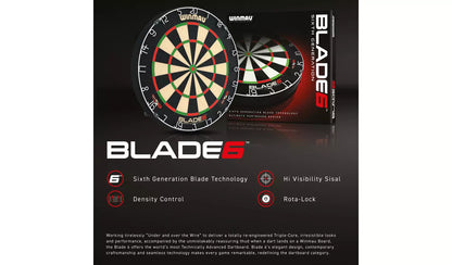 Winmau Blade 6 Professional Dartboard