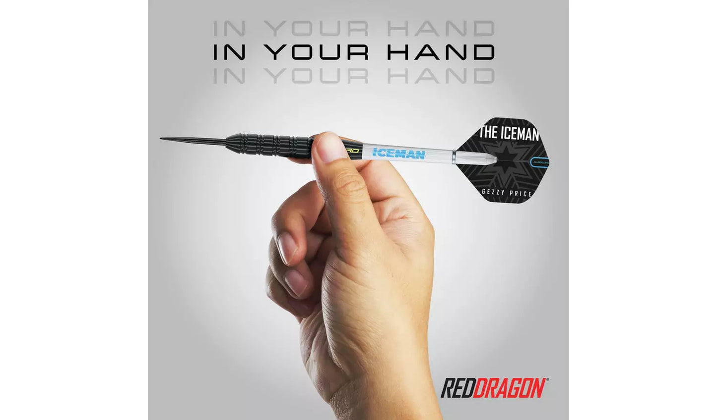 Red Dragon Gerwyn Price Iceman 22g Brass Darts Set