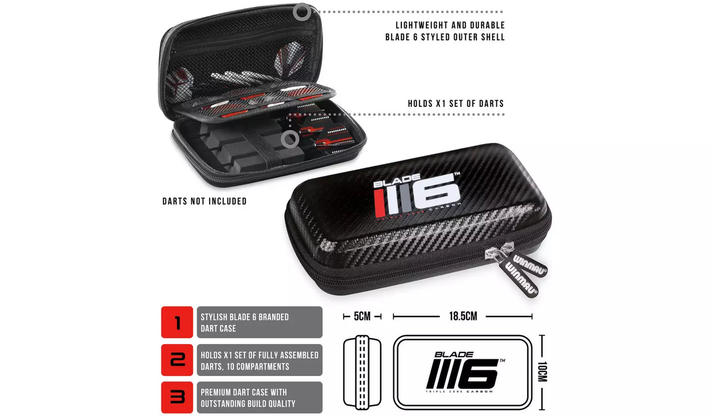 Winmau Blade 6 Darts Case with Accessories