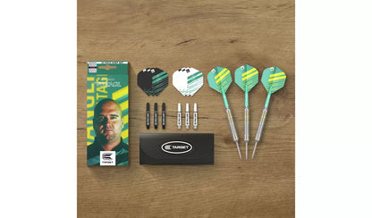 Target Rob Cross 22g Brass Darts Set and Dart Wallet