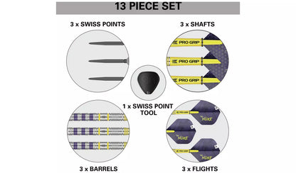 Target Luke Littler Loadout 90% Tungsten 23g Darts Set