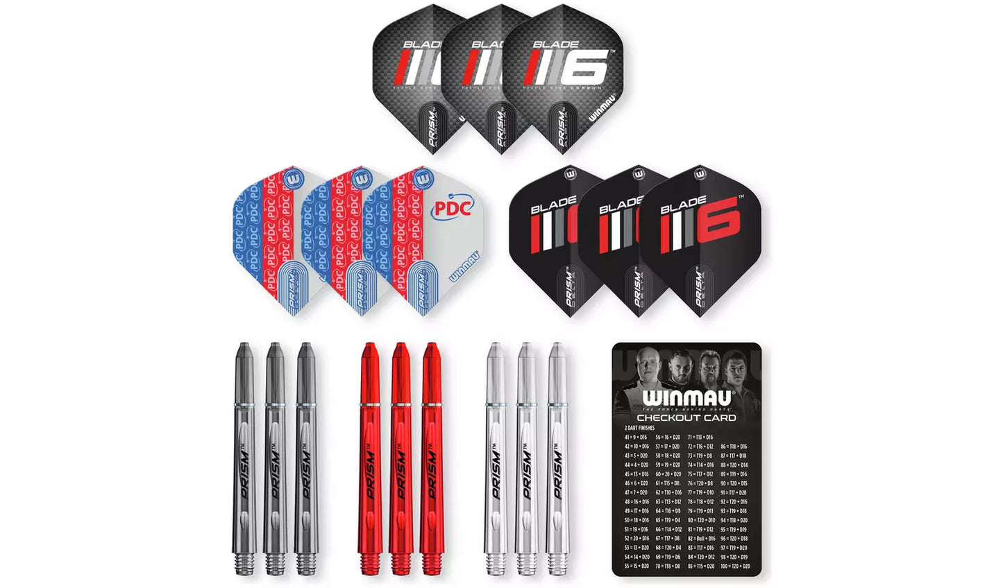 Winmau Blade 6 Darts Case with Accessories