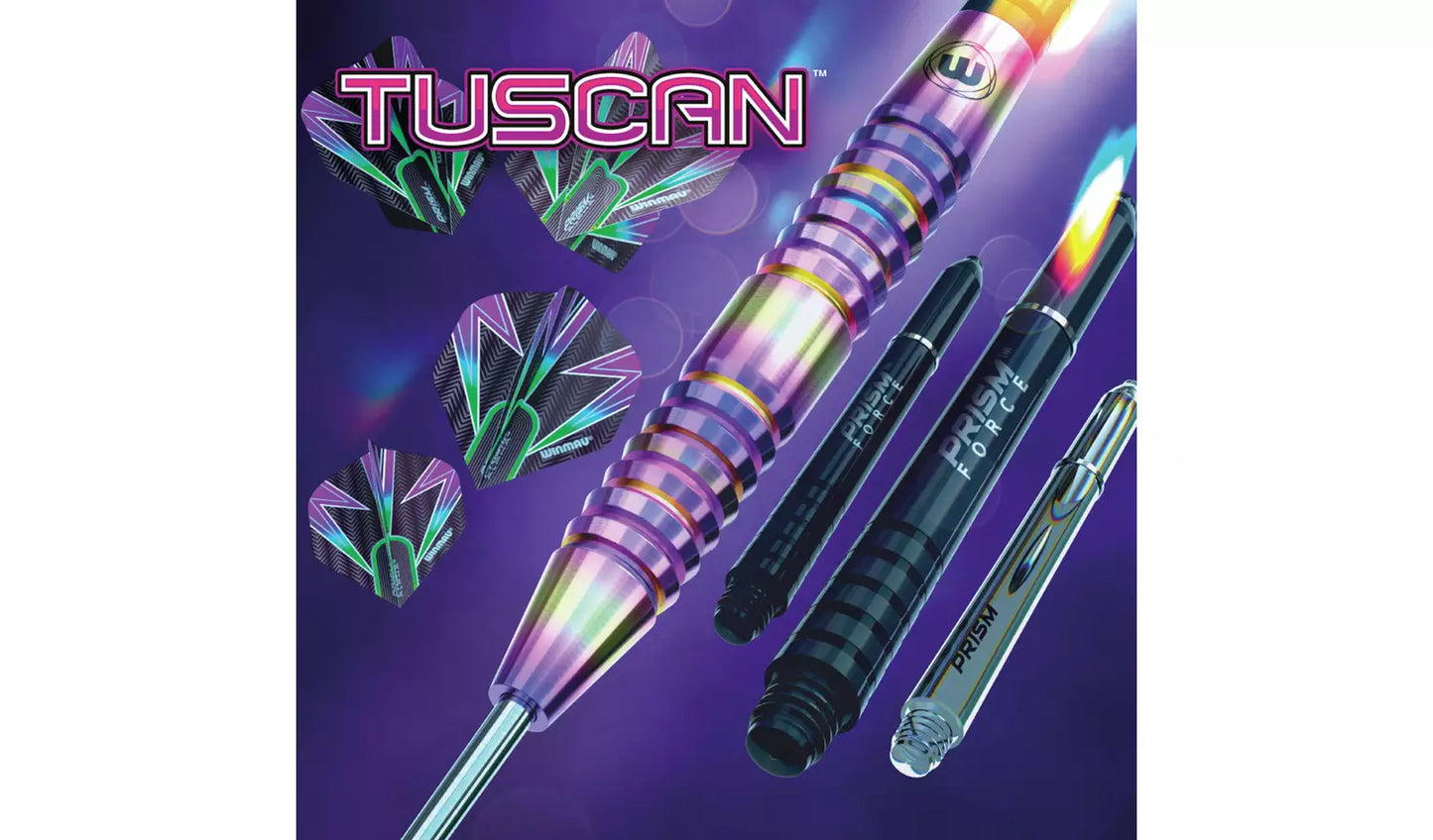 Winmau Tuscan 24g 90% Tungsten Urban Grip Darts Set