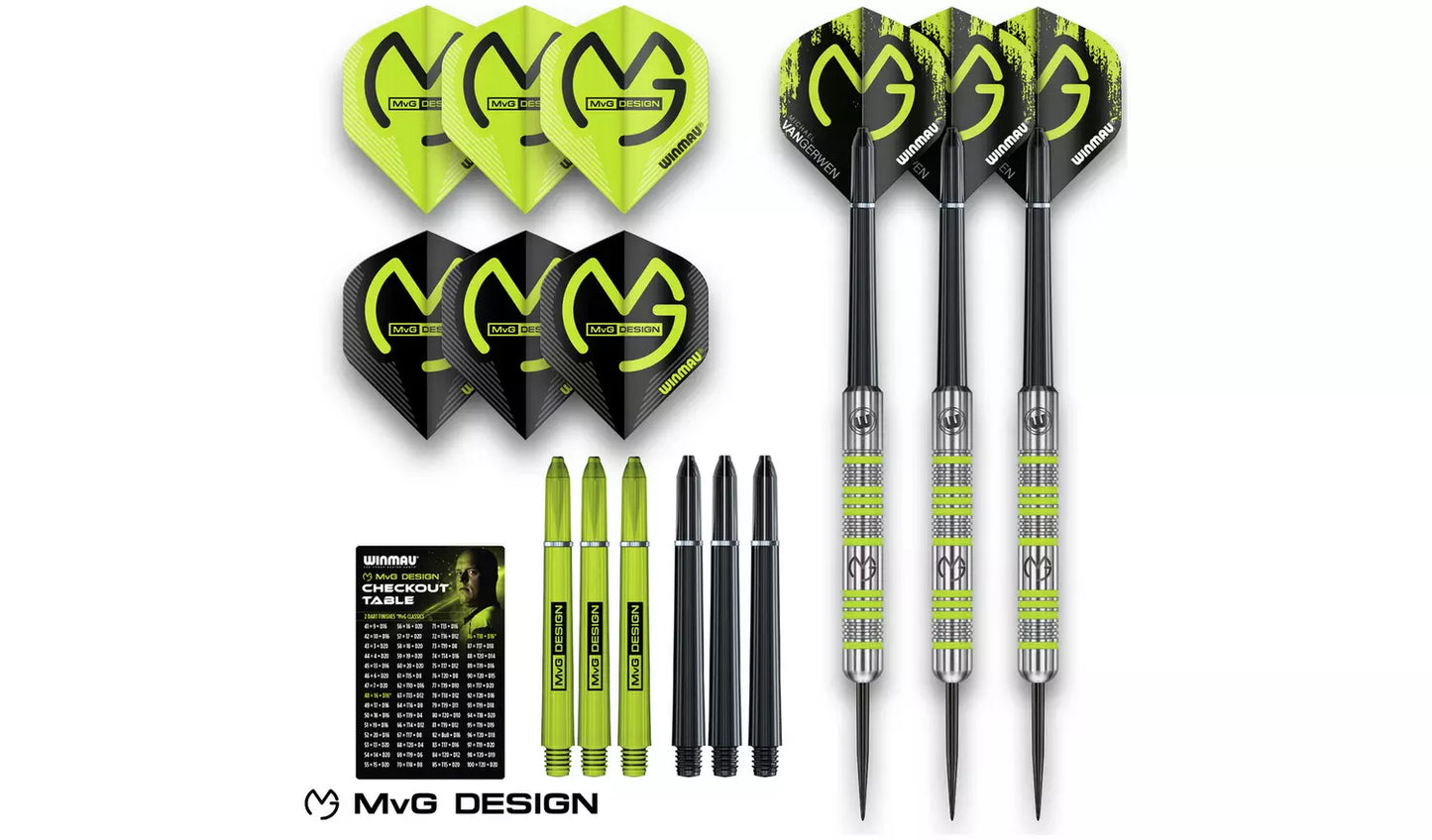 Winmau Michael van Gerwen MvG Adventure 20g Steel Darts Set